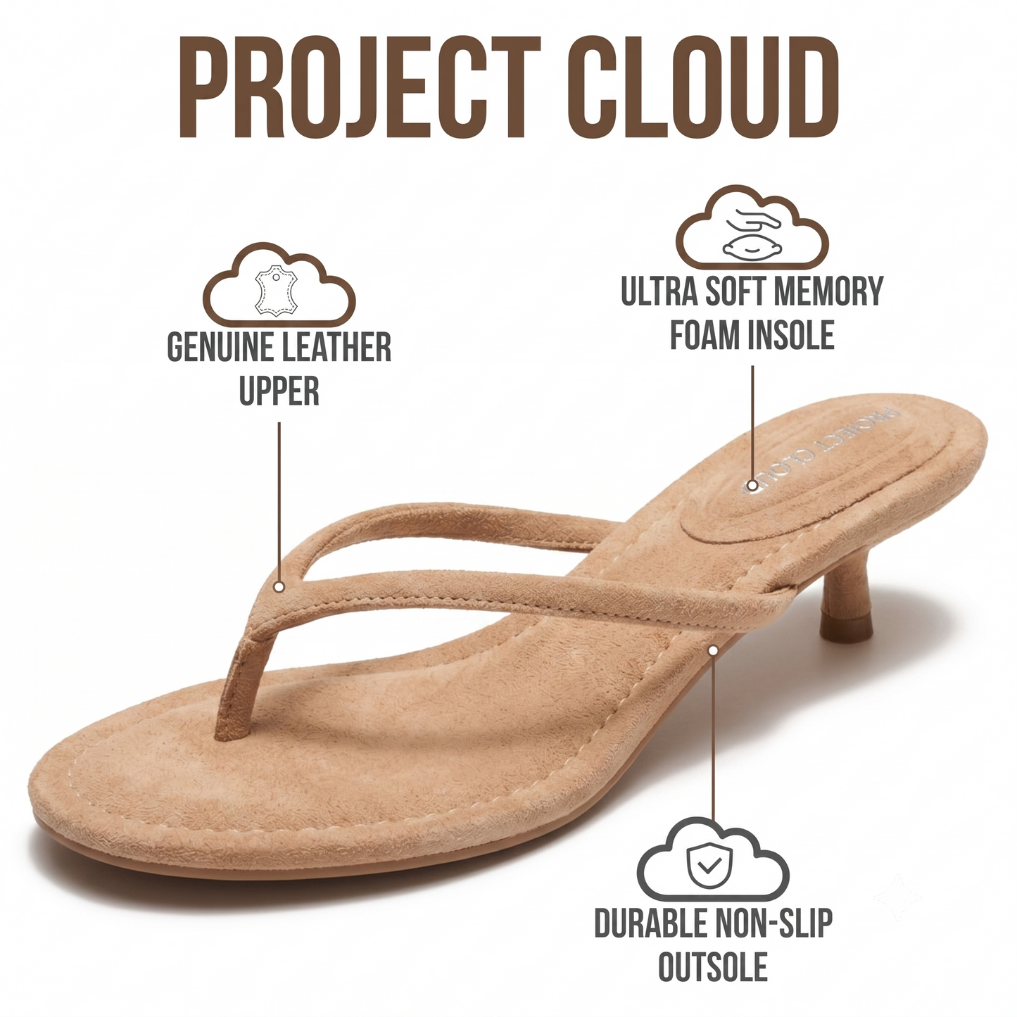 Zovura CloudHeel Sandal